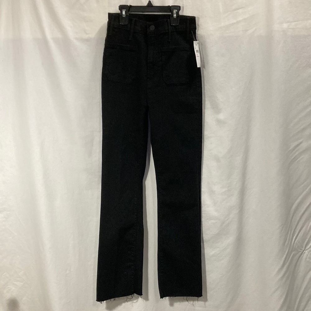 MOTHER Hustler Patch Pocket Ankle Fray NTG-wash